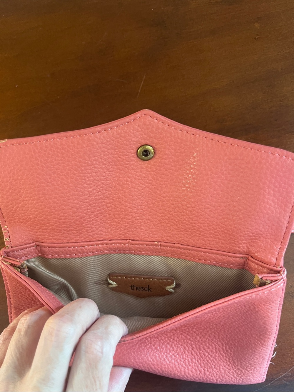 The Sak brand Pink wristlet - Picture 3 of 4